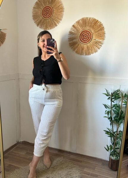 Bagcıklı Trıko Yelek