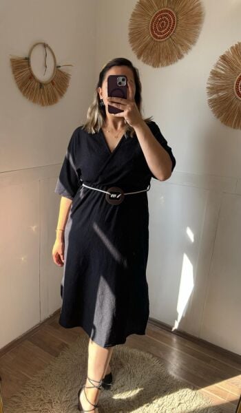 Bürümcük Kumaş Elbise