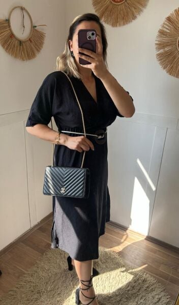 Bürümcük Kumaş Elbise