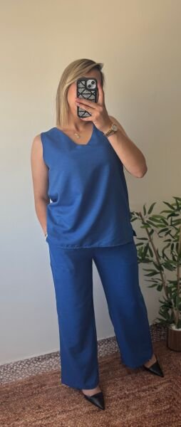 Keten İkili Takim Mavi - L