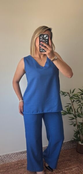 Keten İkili Takim Mavi - XL
