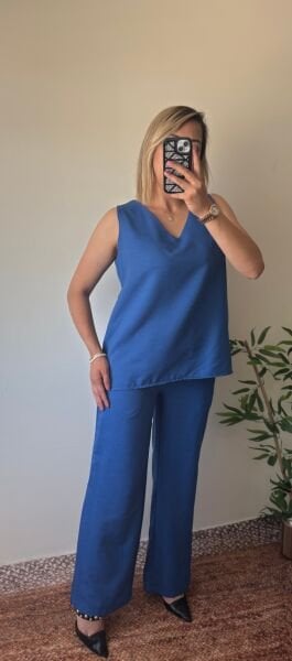 Keten İkili Takim Mavi - XL