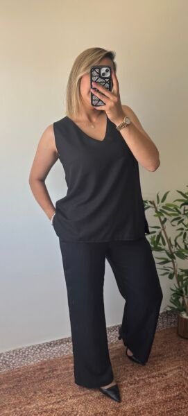 Keten İkili Takim Siyah - S