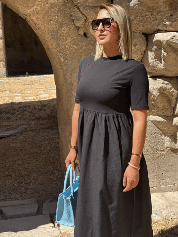 Poplin Elbise