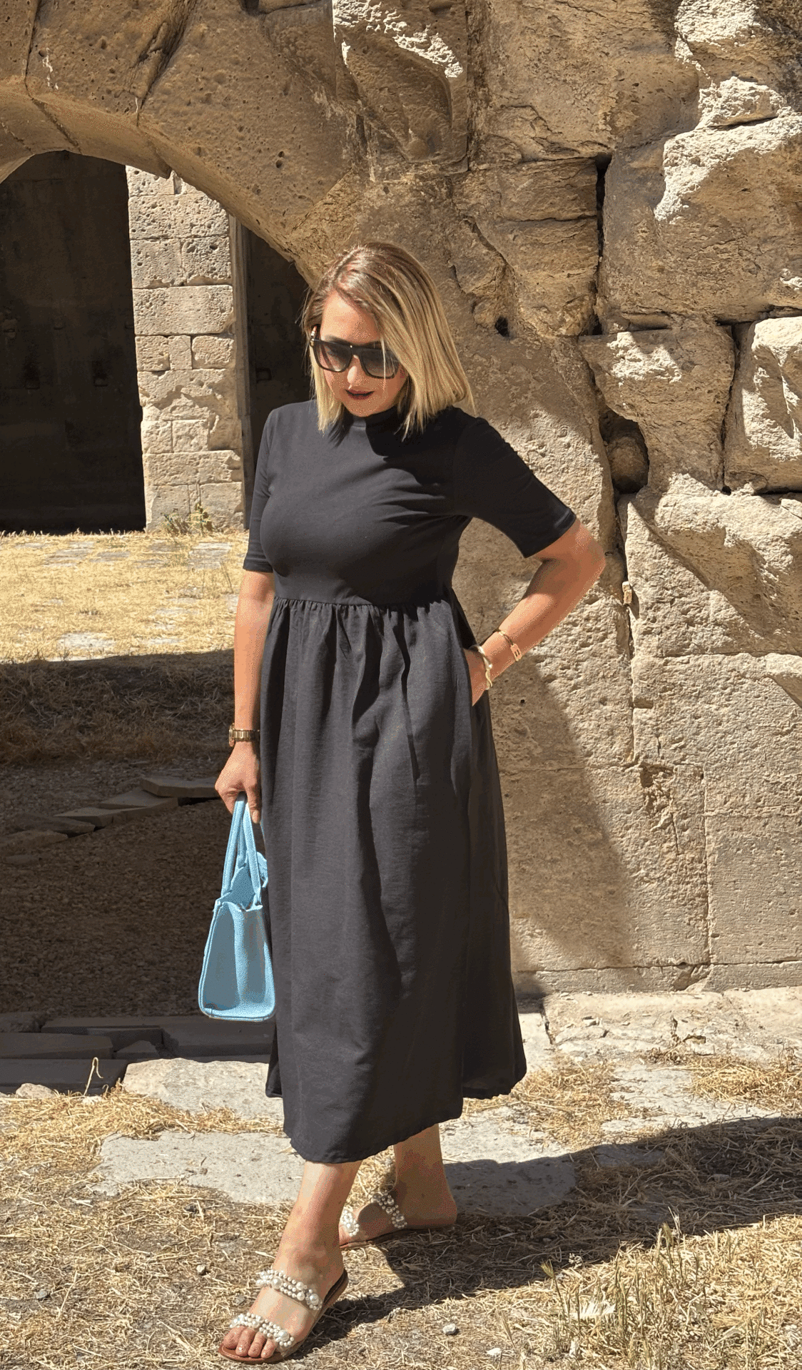 Poplin Elbise