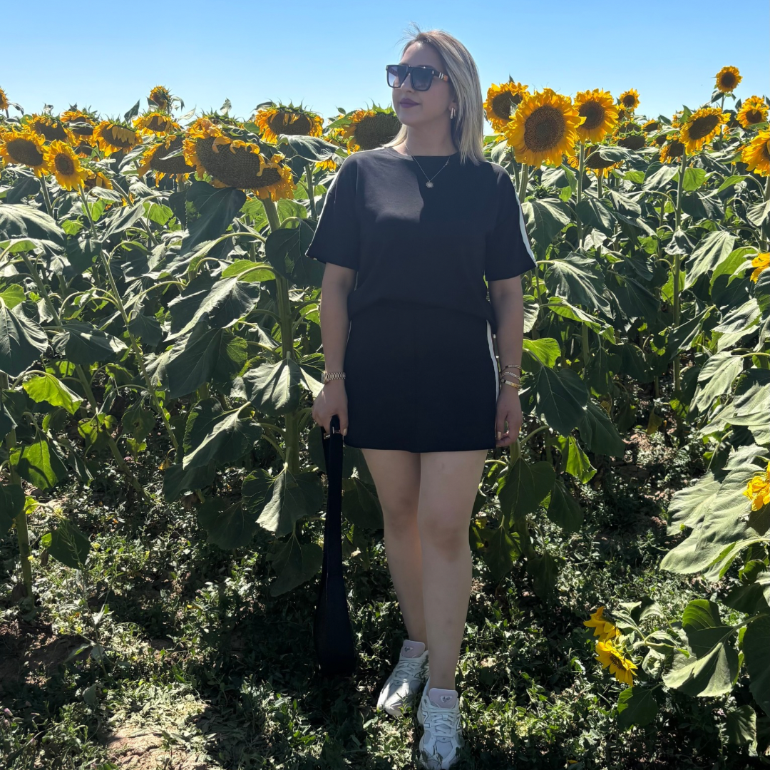 Sort Etek ikili Takim