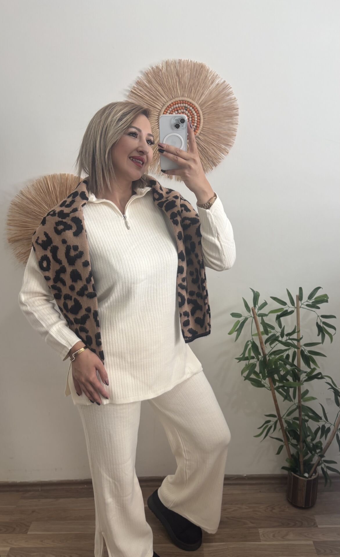 Triko Fermuarlı Takım