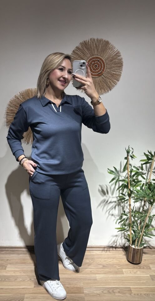 V yakali ikili Takim indigo